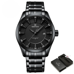 Relógio Masculino NAVIFORCE NF8032 Business Casual Quartz 30M Aço Inoxidável